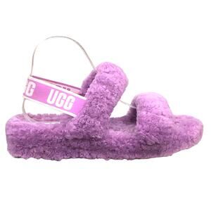 UGG Women's Oh Yeah Purple Slip On Slide Slipper Size US 9